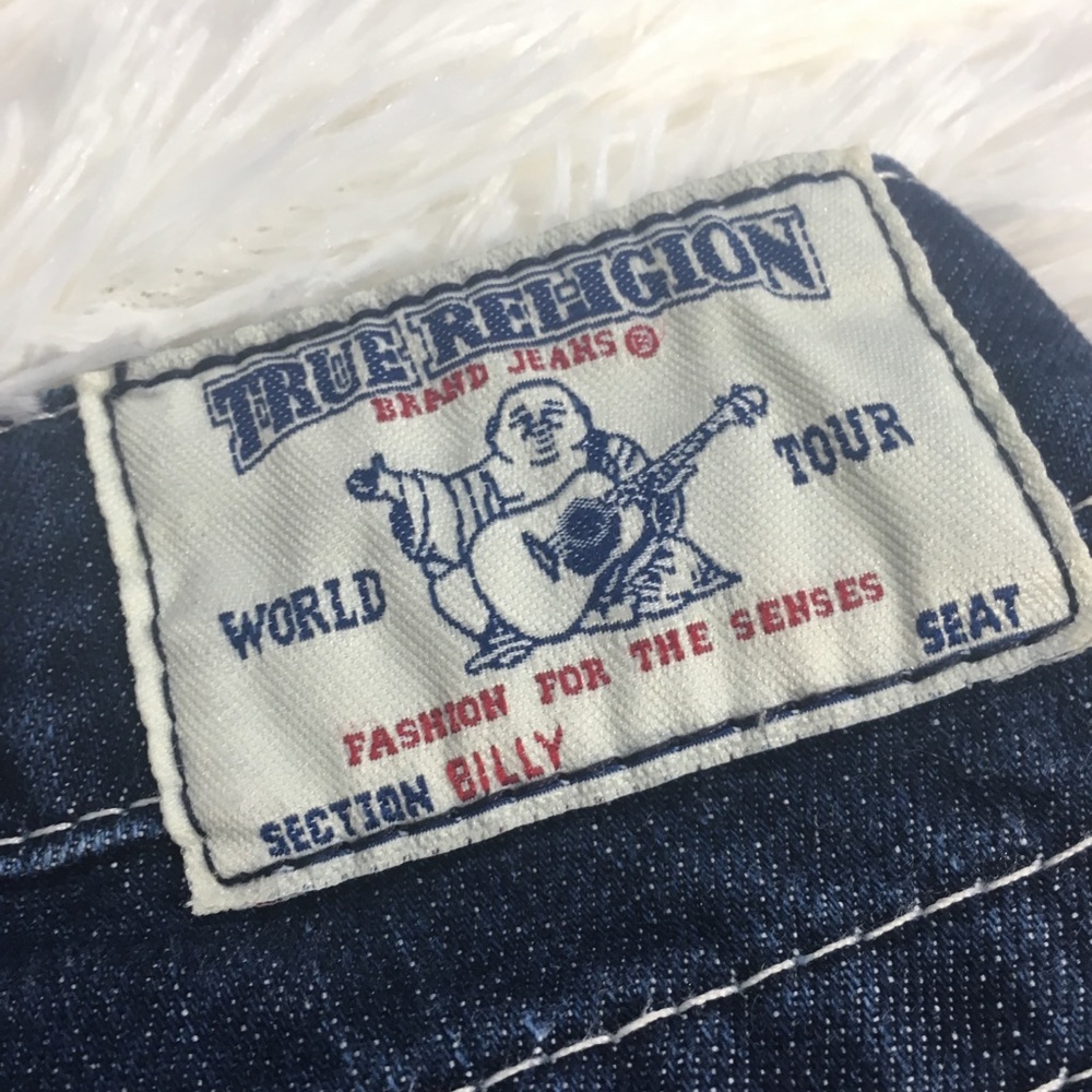 🔥True Religion🔥 Julie Jeans - Aqua Crystal - Picture 4 of 8